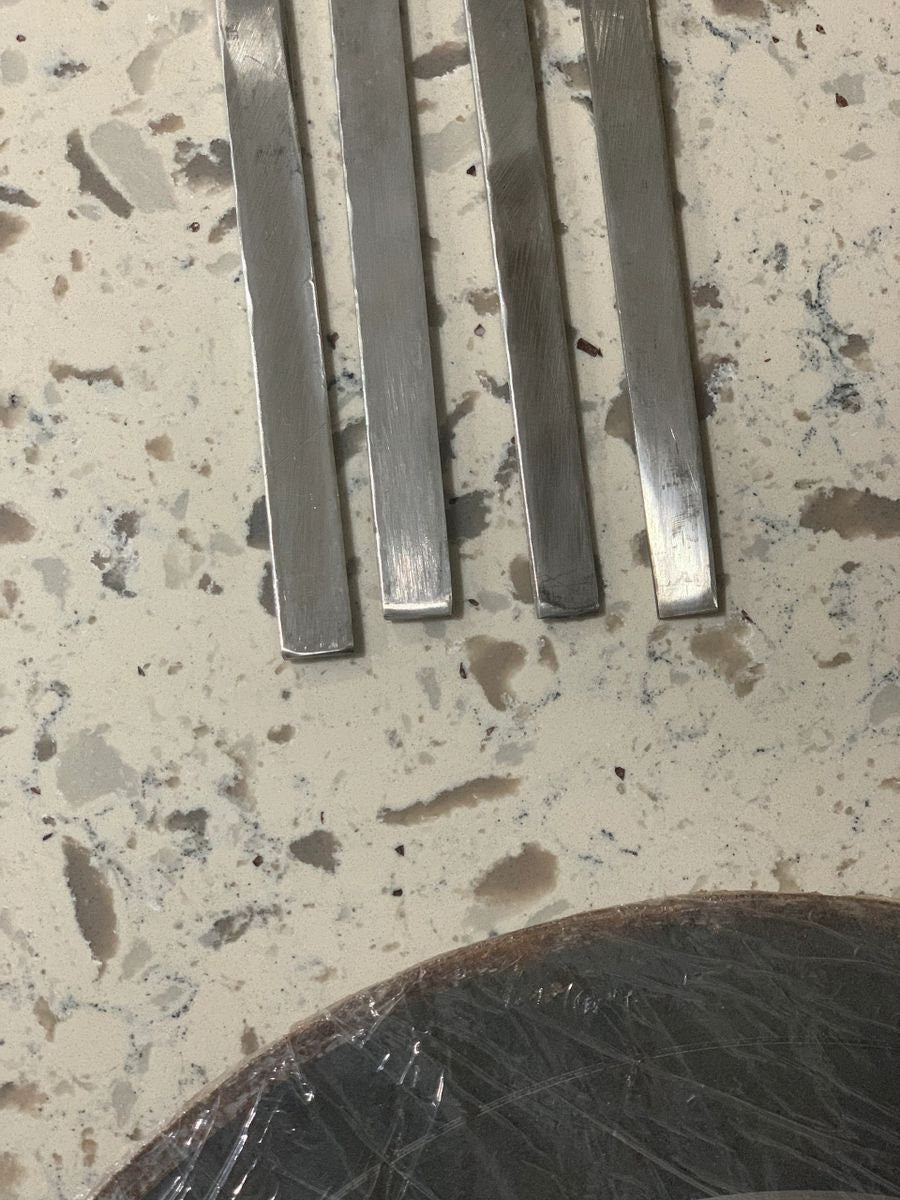 Stainless Steel Skewers 30" 4 pcs