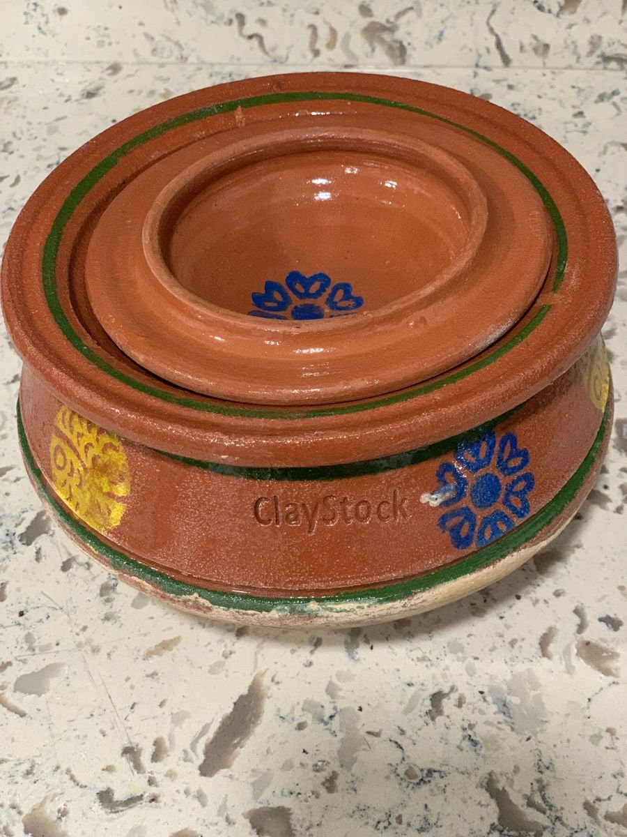 Cooking Clay Pot (Small Handi)(Stove Stand Sold Separately)