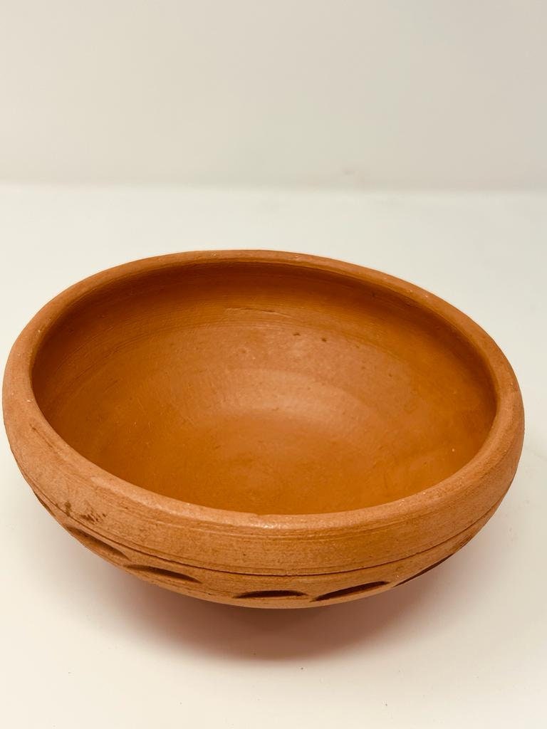Clay Soup Bowl (UNGLAZED White Clay) 3pcs