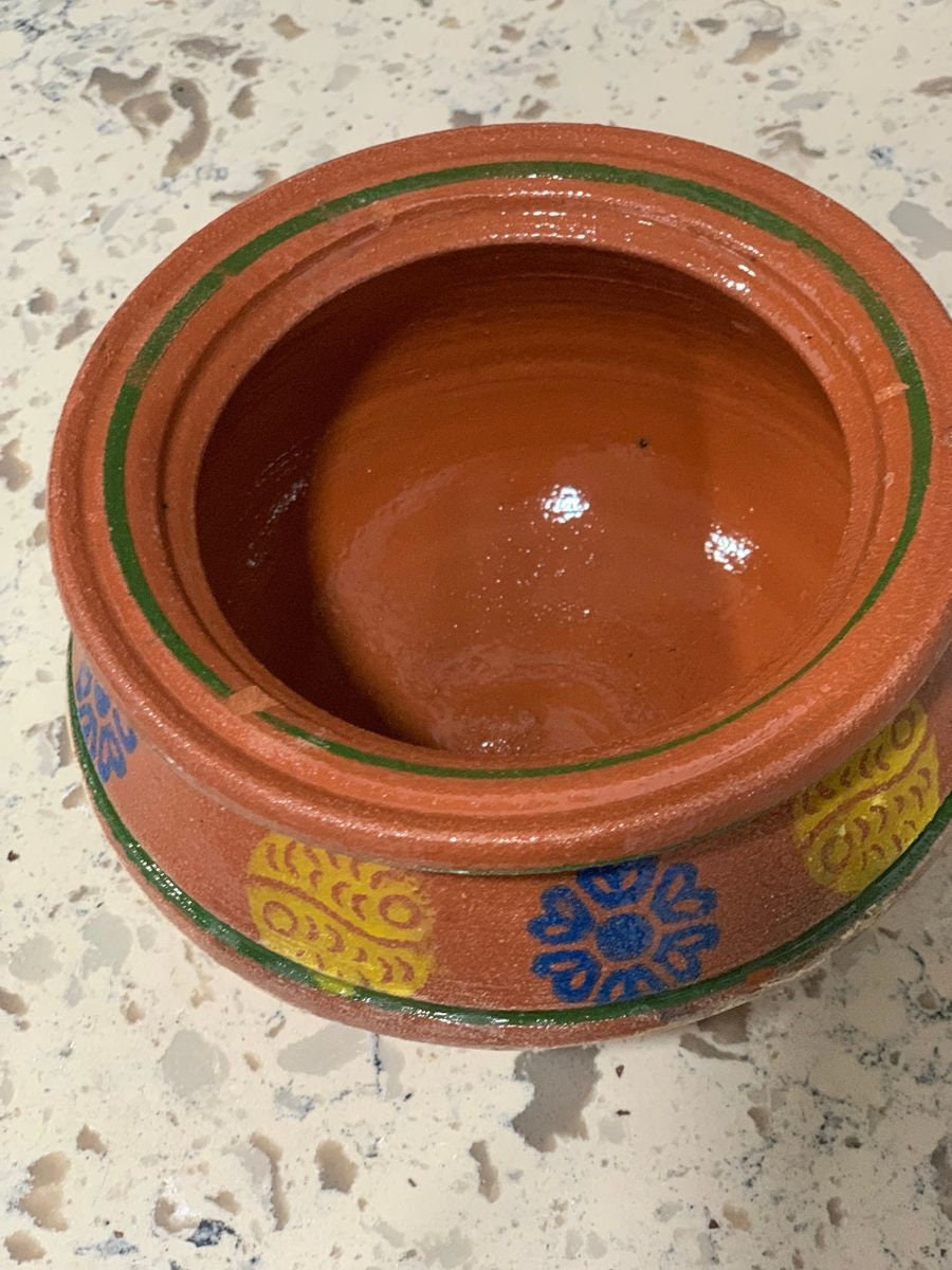 Cooking Clay Pot (Small Handi)(Stove Stand Sold Separately)